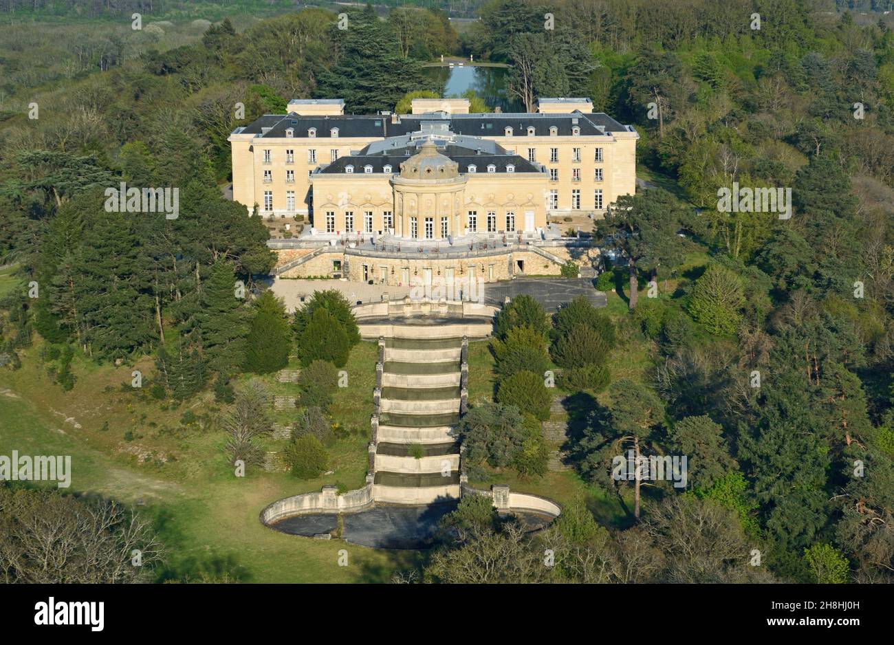 Château Porgès De Rochefort En Yvelines Visite France, Yvelines, Rochefort-en-Yvelines, Château de Porgès (vue
