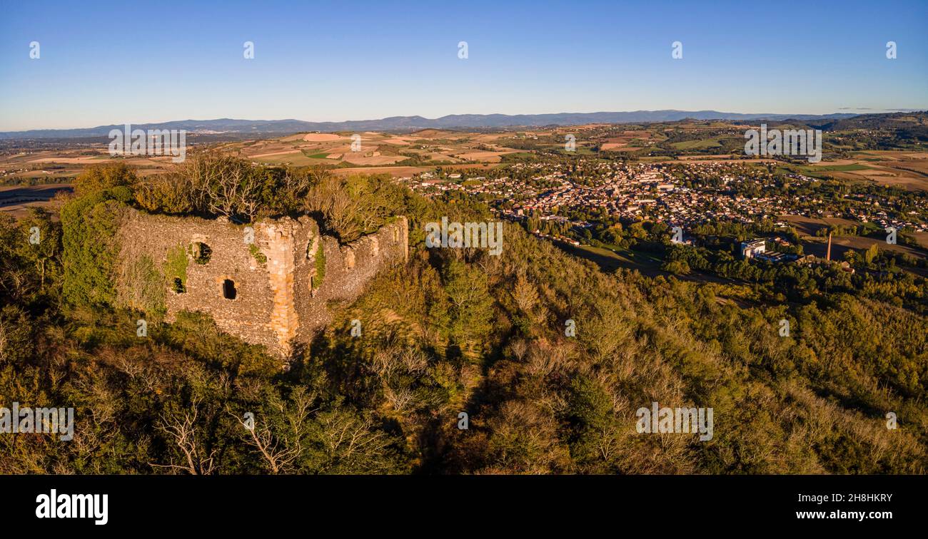 Turluron France, Puy de Dôme, Billom, château de Turluryon, Parc naturel ...