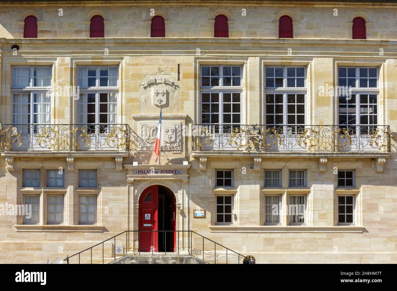 France, Meuse, Bar le Duc étiqueté ville d'art et d'histoire (ville d'art et d'histoire), ancien Hôtel de Florainville un manoir construit entre le XVIe et le XVIIIe siècle situé sur la place Saint Pierre (place Saint Pierre) dans la partie supérieure de la ville Banque D'Images