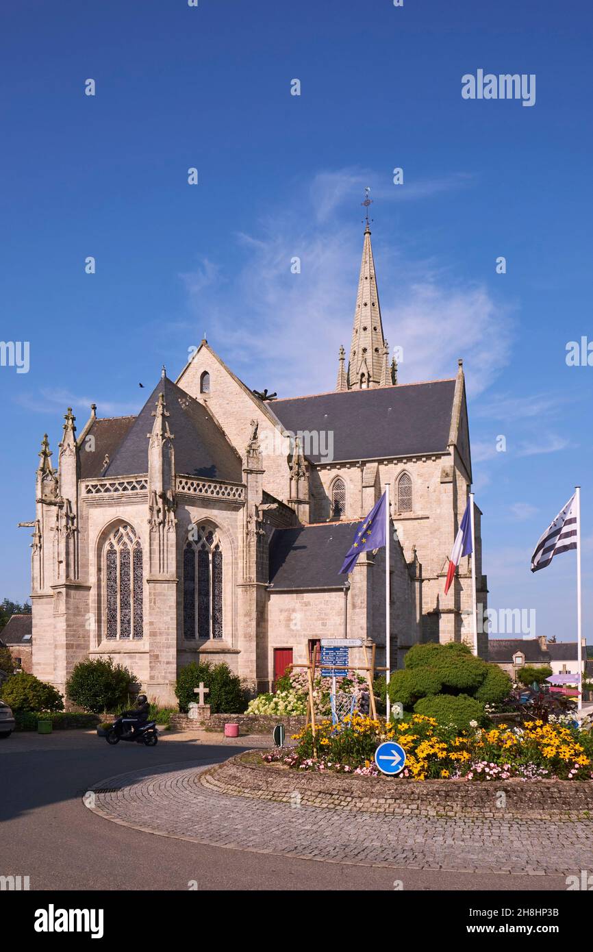 France, Morbihan, Elven, église Saint Alban Photo Stock Alamy
