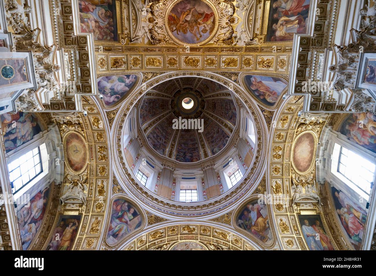Italie, Latium, Rome, centre historique classé au patrimoine mondial de l'UNESCO, basilique de Santa Maria Maggiore, chapelle Sixtine Banque D'Images