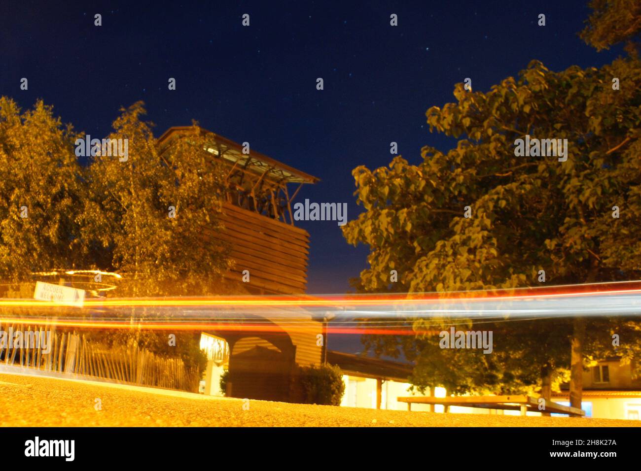 Le clocher de Taize Banque D'Images