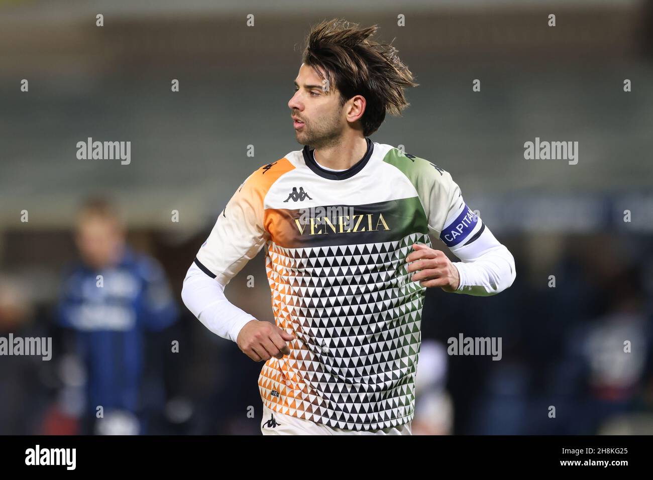 Bergame, Italie, 30 novembre 2021.Pietro Ceccaroni de Venezia FC pendant le match de la série A au Gewiss Stadium, Bergame.Le crédit photo devrait se lire: Jonathan Moscrop / Sportimage Banque D'Images