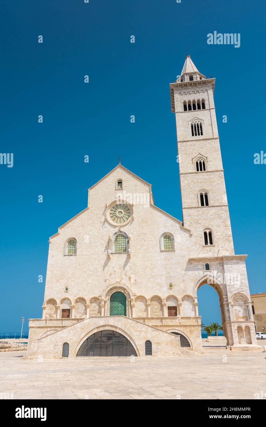 Cathédrale de Trani, Pouilles, Italie Banque D'Images