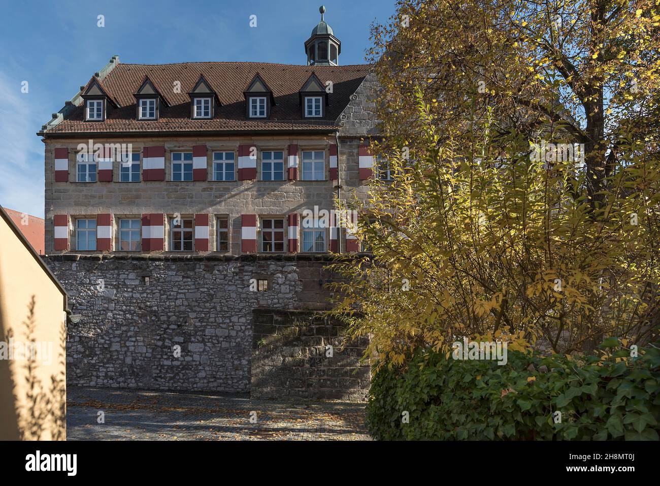 Ancien huissier, depuis le XVe siècle, Pflegamt et aujourd'hui le siège de la cour de district I, hersbruck.Moyenne-Franconie, Bavière, Allemagne Banque D'Images