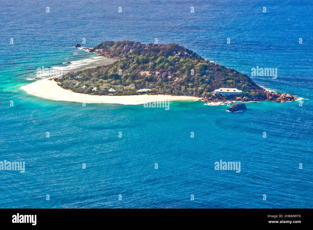 Île privée d'en haut, Seychelles, Seychelles Banque D'Images