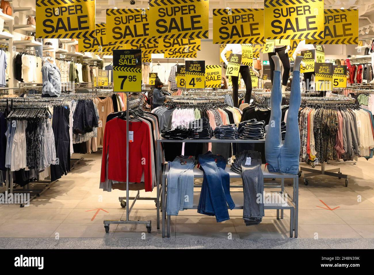 Vente maison de mode Banque D'Images