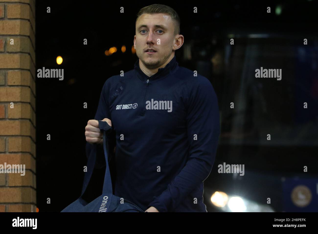 SHEFFIELD, GBR.1ER DÉCEMBRE David Ferguson de Hartlepool United arrive lors du match de Trophée EFL entre Sheffield mercredi et Hartlepool United à Hillsborough, Sheffield, le mercredi 1er décembre 2021.(Crédit : will Matthews | MI News) crédit : MI News & Sport /Alay Live News Banque D'Images