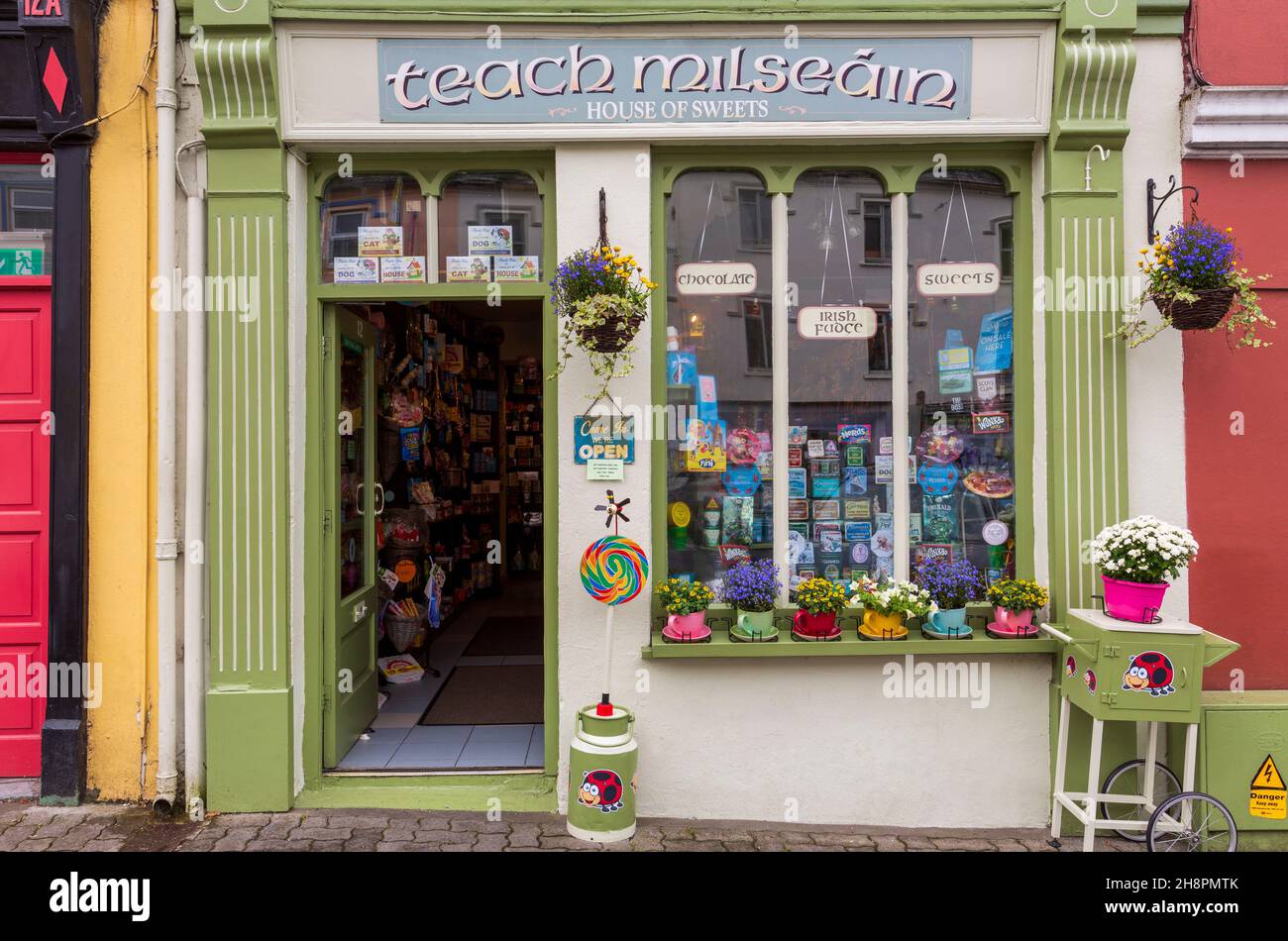 Sweet shop, Kenmare Town, Comté de Kerry, Irlande Banque D'Images