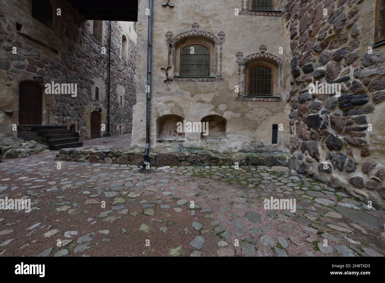 L'intérieur du château de Turku Banque D'Images