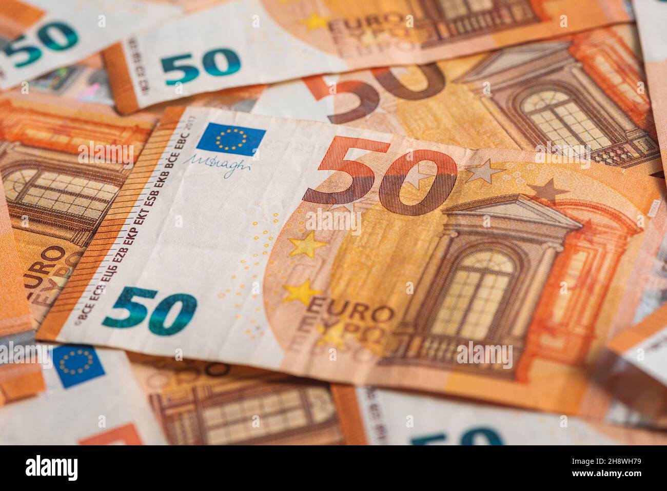 Nouveau billet de 50 euros Banque de photographies et d’images à haute ...