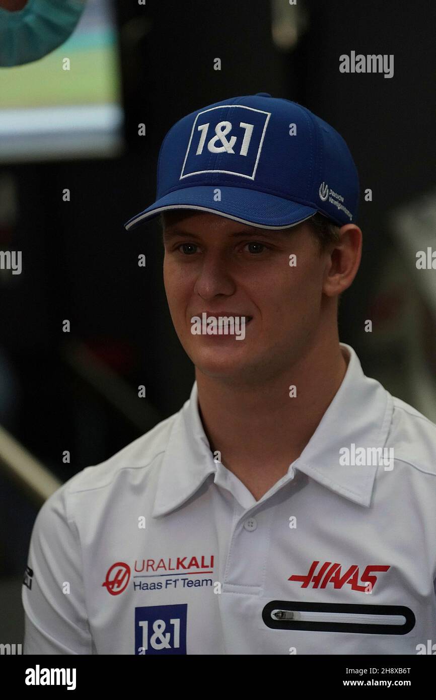 Jeddah, Arabien saoudien.02e décembre 2021.2 décembre 2021, Jeddah Corniche circuit, Jeddah, Formule 1 Grand Prix d'Arabie Saoudite, dans la photo Mick Schumacher (DEU), Haas F1 Team Credit: dpa/Alay Live News Banque D'Images