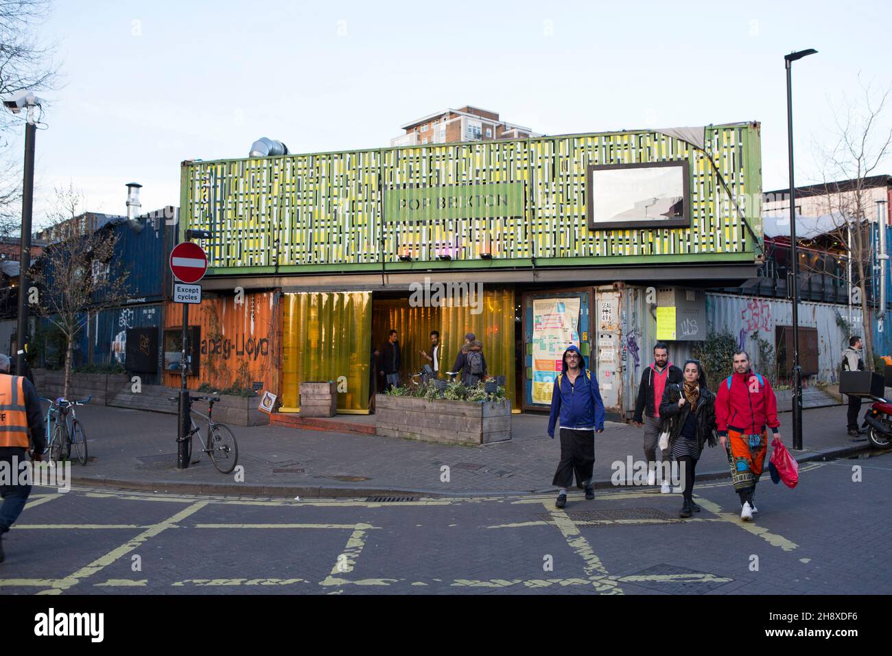 Pop Brixton à Brixton dans le sud de Londres, Angleterre. Banque D'Images