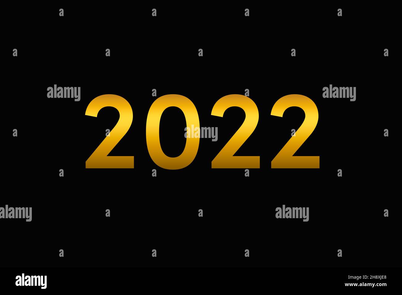 Bonne année 2022.Célébrer et souhaiter un Bonne Année.Résolutions du nouvel an, motivation positive, début 2022, carte, affiche,bannière, arrière-plan Banque D'Images