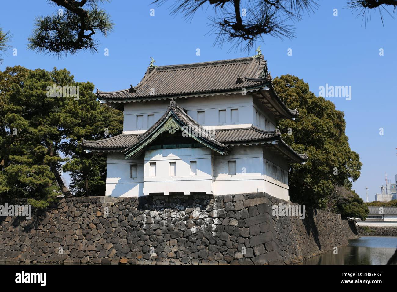 Imperial Palace Japon Tokyo Banque D'Images