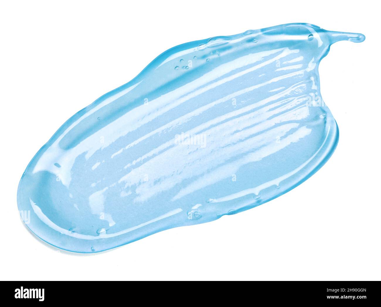 gel transparent crème beauté hygiène lotion soins pour la peau Banque D'Images