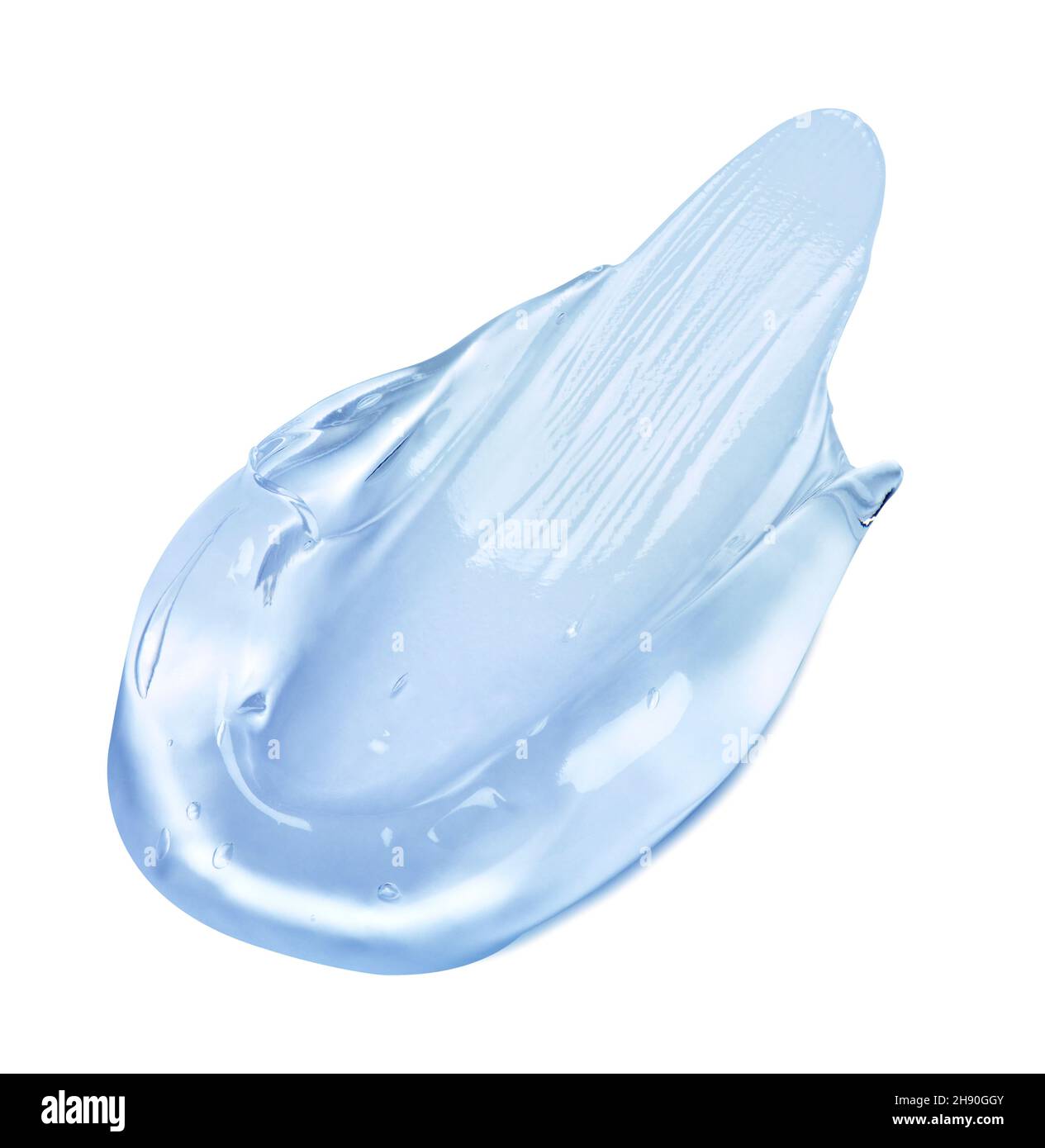 gel transparent crème beauté hygiène lotion soins pour la peau Banque D'Images