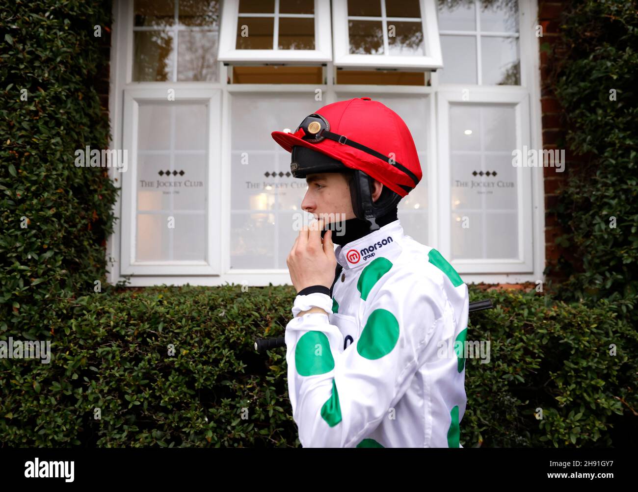 Ben Bromley pendant le Betfair Tingle Creek Festival à Sandown Park Racecourse, Esher.Date de la photo: Vendredi 3 décembre 2021. Banque D'Images