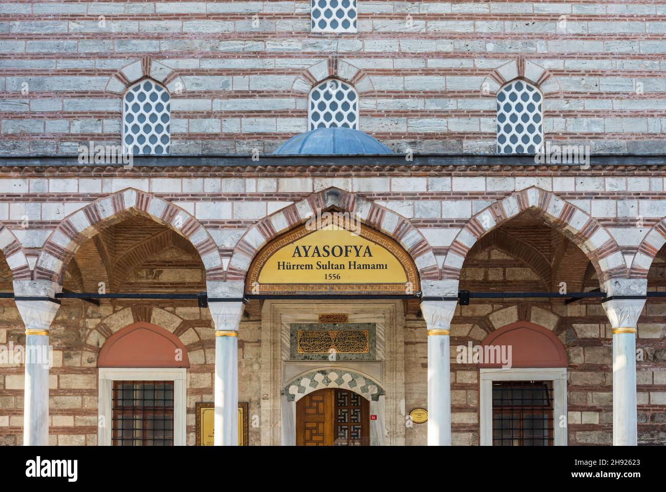 Ayasofya Hurrem Sultan Hamam (Ayasofya Hürrem Sultan Hamamı), Istanbul, Turquie Banque D'Images