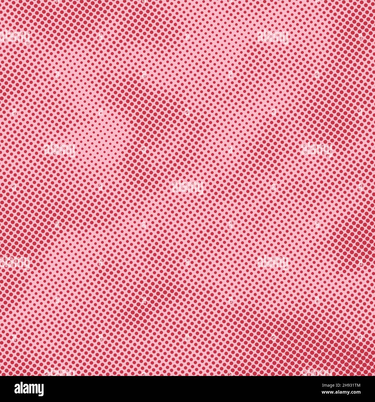 Grunge l'arrière-plan en pointillés roses.Élément de design tendance et sale.Cercles tachetés.Texture des points de superposition.Style salopant Illustration de Vecteur