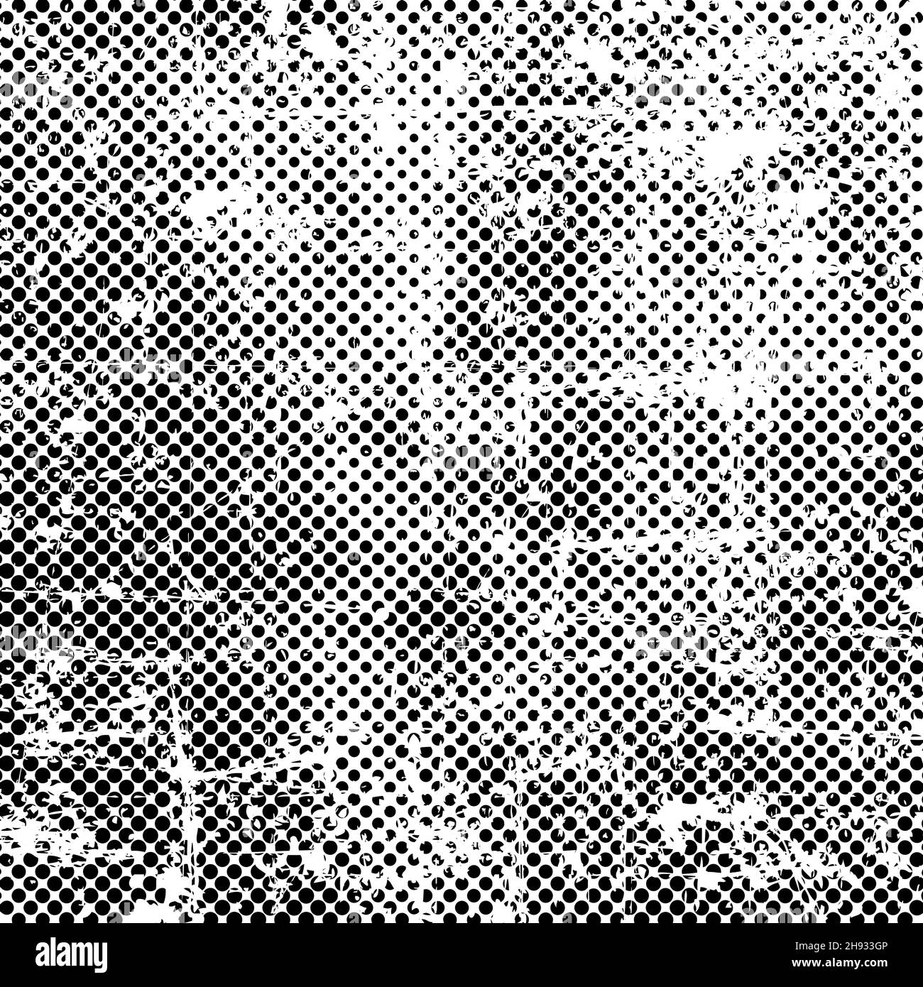 Toile de fond abstraite et pointillées.Texture de détresse de superposition de poussière.Élément de conception sale.Texture vectorielle.Idéal pour créer un effet grungy Illustration de Vecteur