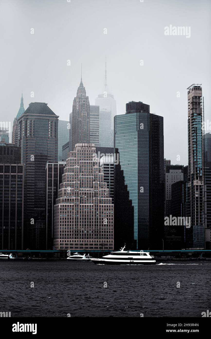 New York City Skyline Banque D'Images