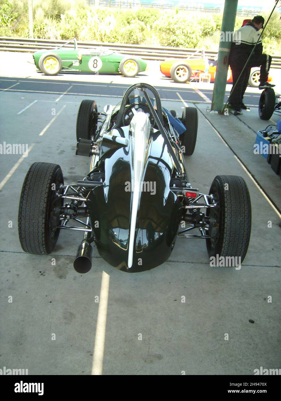 Cooper à la réunion de Tasman GP, Pukekohe Park Raceway Auckland NZ janvier 2008. Banque D'Images