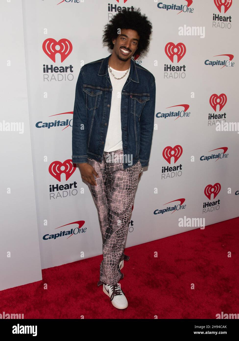 3 décembre 2021, Los Angeles, Californie, Etats-Unis: Tai Verdes participe à iHeartRadio 102.7 KIIS FM Jingle ball.(Credit image: © Billy Bennight/ZUMA Press Wire) Banque D'Images