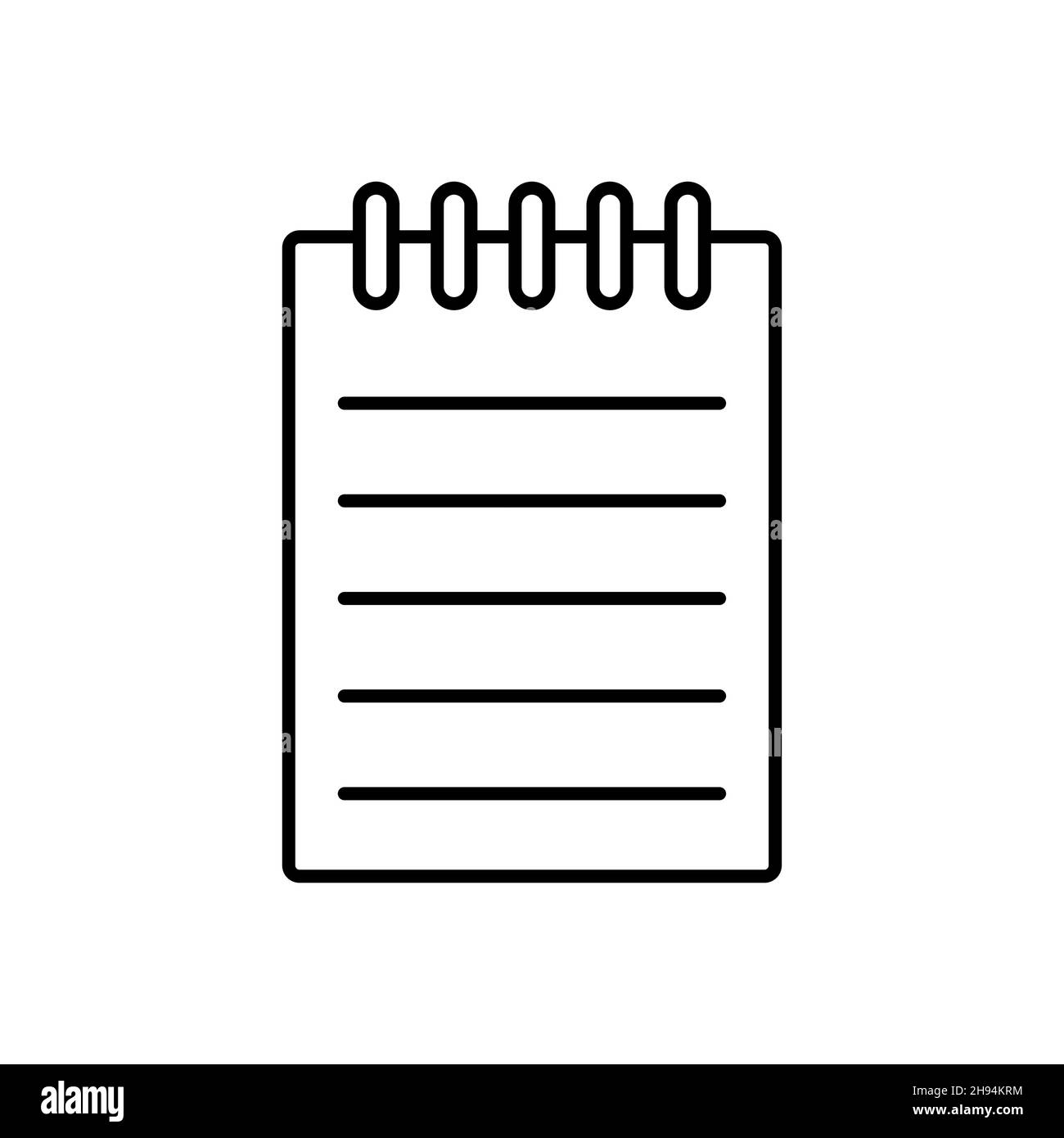 Icône de scénario de scénario de scénario de scénario vectoriel isolée sur fond blanc. esp Illustration de Vecteur