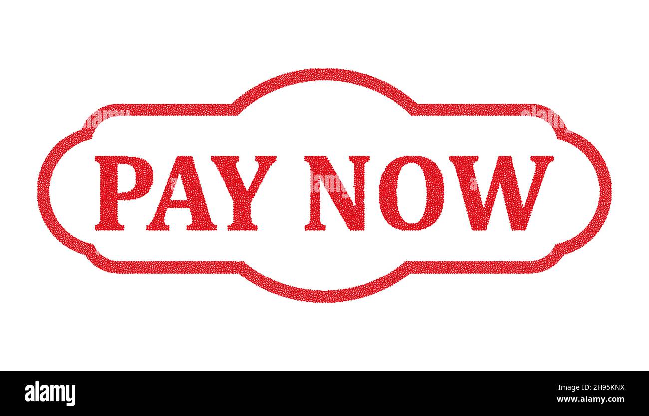Timbres en caoutchouc avec texte payer maintenant à l'intérieur, vector illustration Illustration de Vecteur