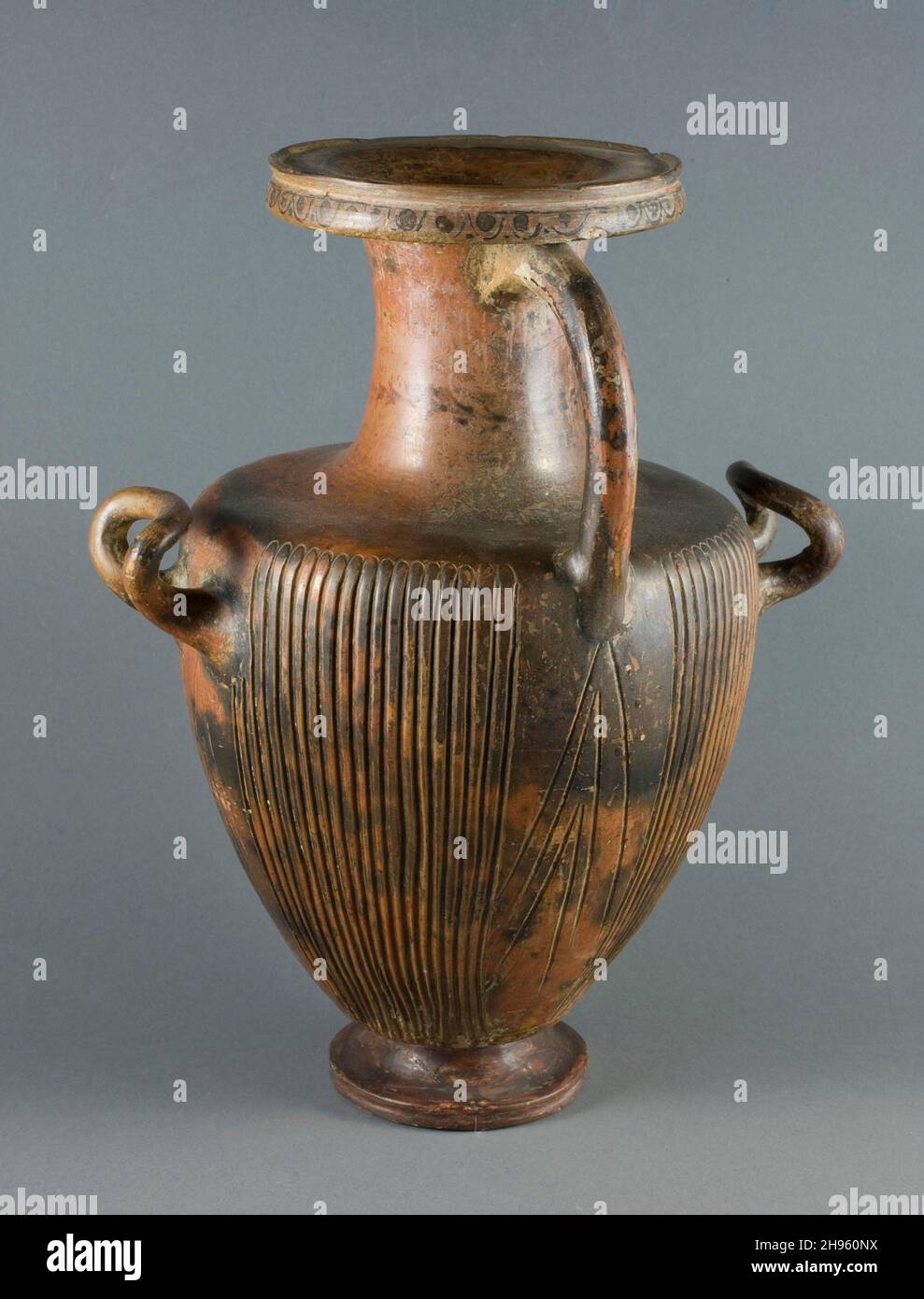 Hydria (vase d'eau), 400-350 BCE. Banque D'Images