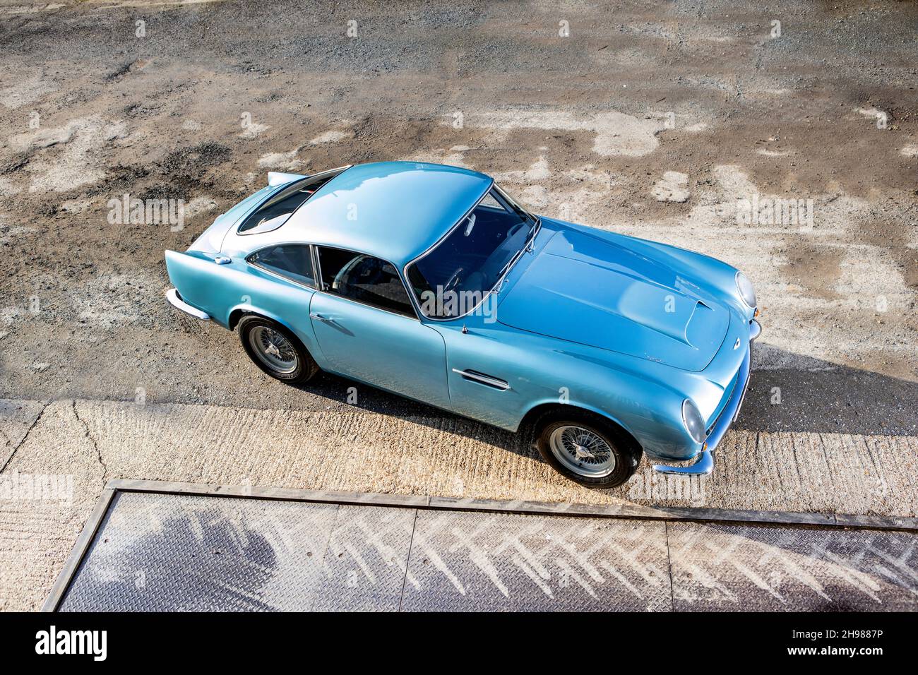 1961 Aston Martin DB4 GT SWB léger. Banque D'Images