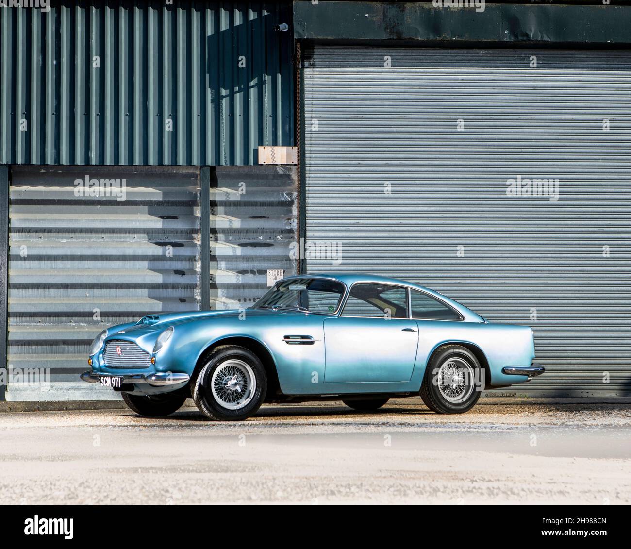 1961 Aston Martin DB4 GT SWB léger. Banque D'Images