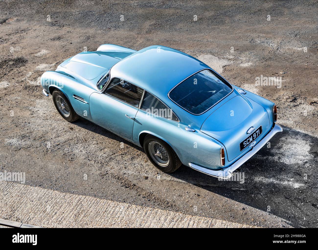 1961 Aston Martin DB4 GT SWB léger. Banque D'Images