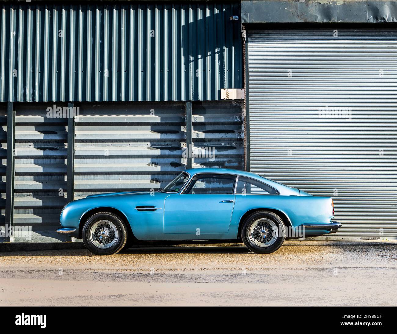 1961 Aston Martin DB4 GT SWB léger. Banque D'Images