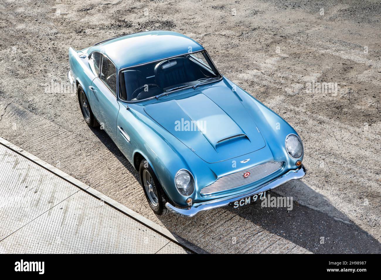 1961 Aston Martin DB4 GT SWB léger. Banque D'Images