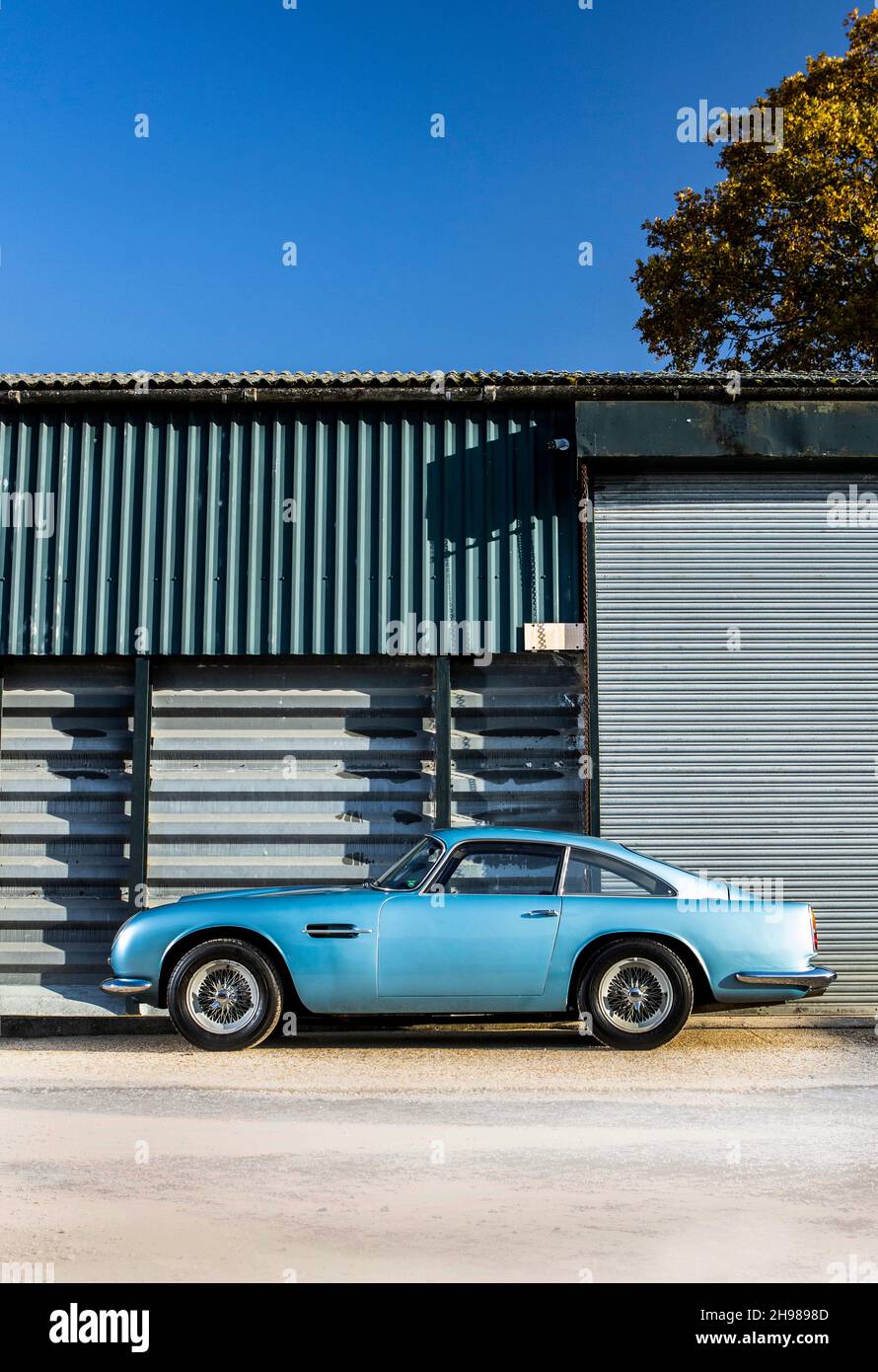 1961 Aston Martin DB4 GT SWB léger. Banque D'Images