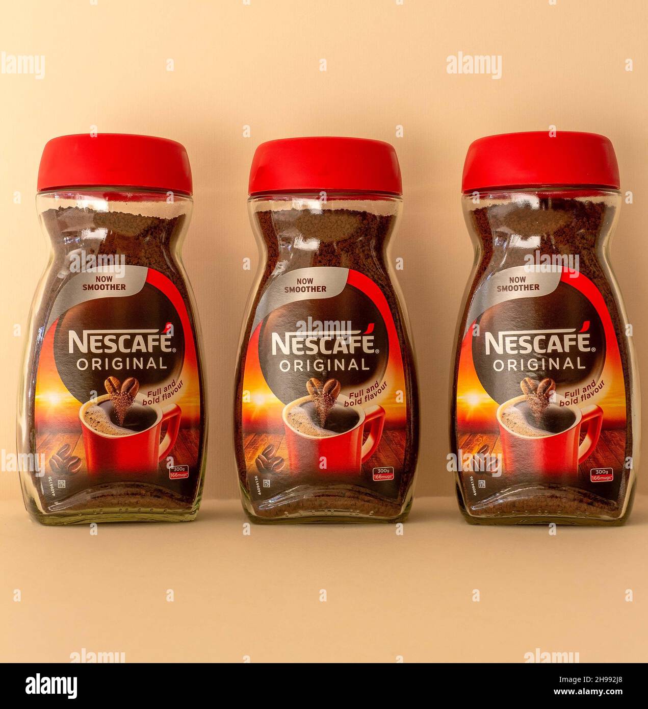 Nescafé Original Coffee pour boire à tout moment Banque D'Images