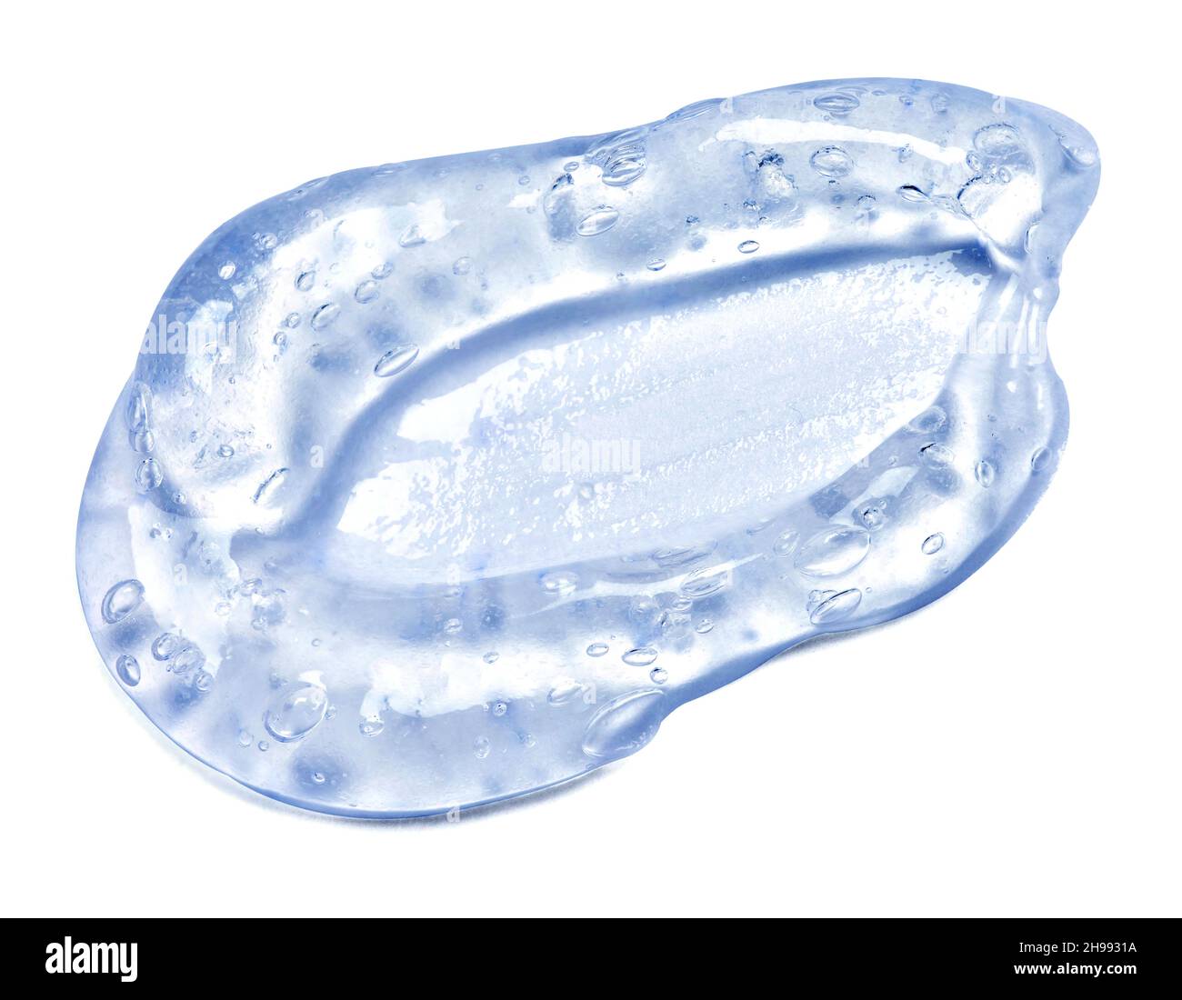 gel transparent crème beauté hygiène lotion soins pour la peau Banque D'Images