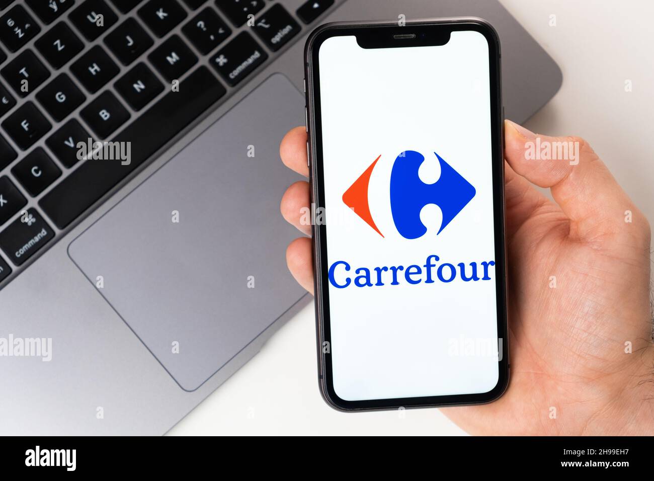 Carrefour Consumer Banque D Image Et Photos Alamy