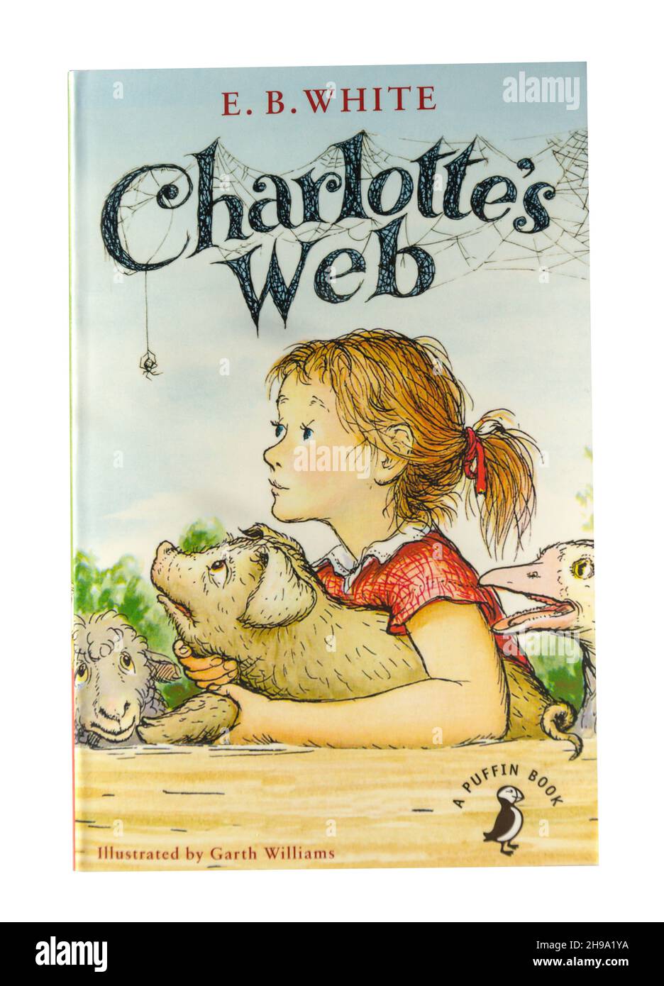 Le livre Web de Charlotte par E.B.Blanc, Grand Londres, Angleterre, Royaume-Uni Banque D'Images