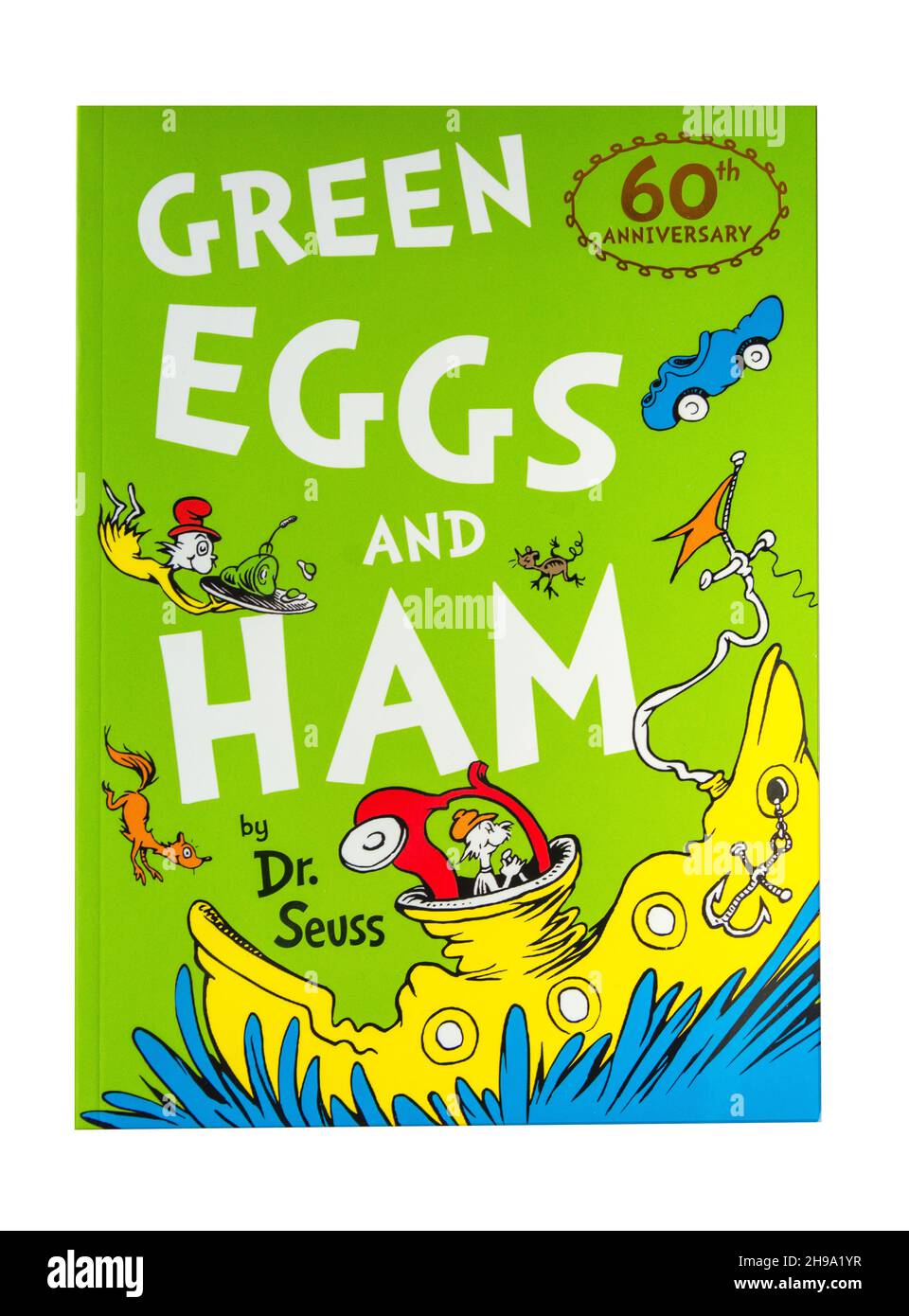 Livre sur les œufs verts et le jambon par Dr Seuss, Grand Londres, Angleterre, Royaume-Uni Banque D'Images