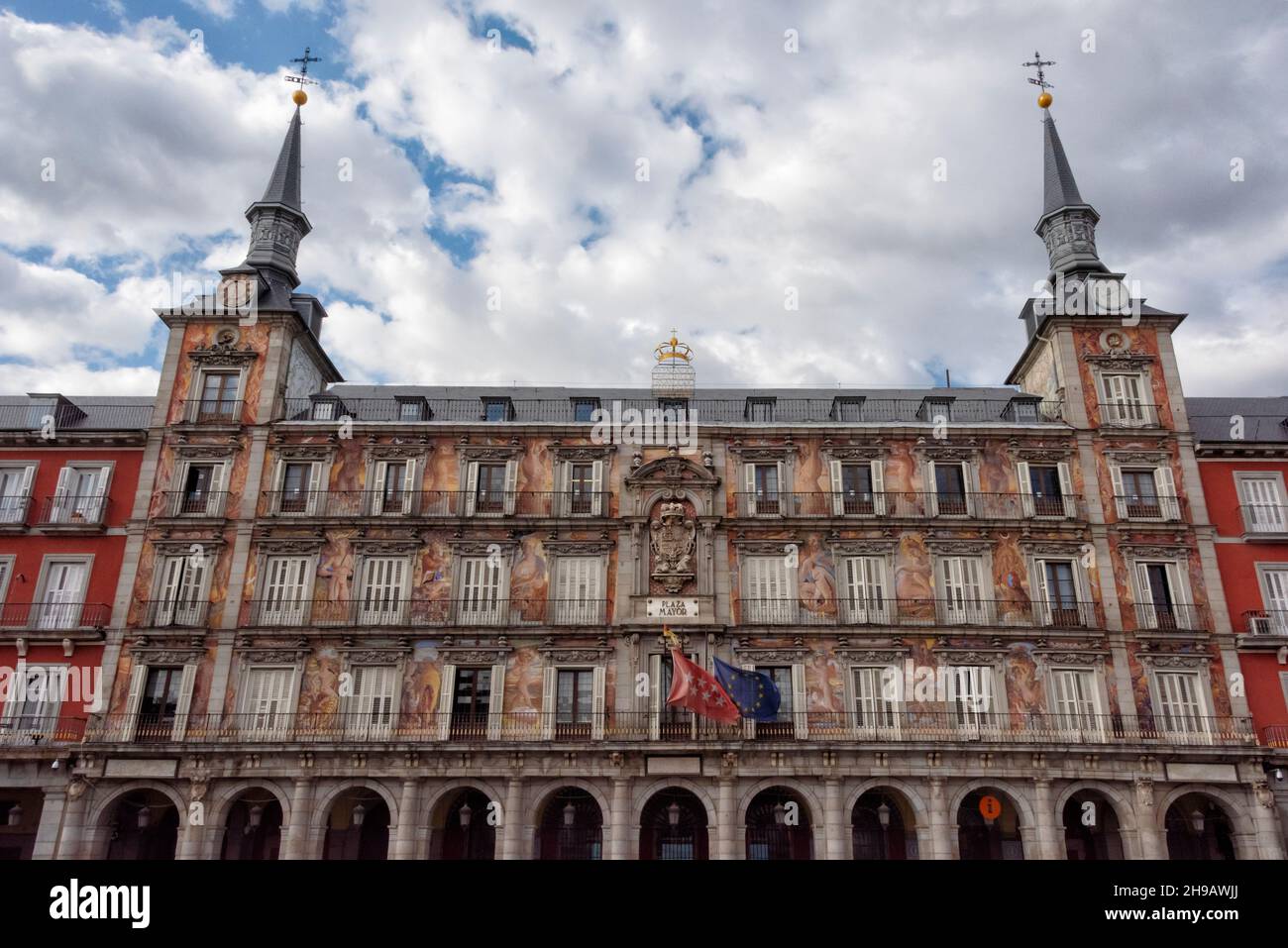 Casa de la Panadería sur la Plaza Mayor, Madrid, Espagne Banque D'Images