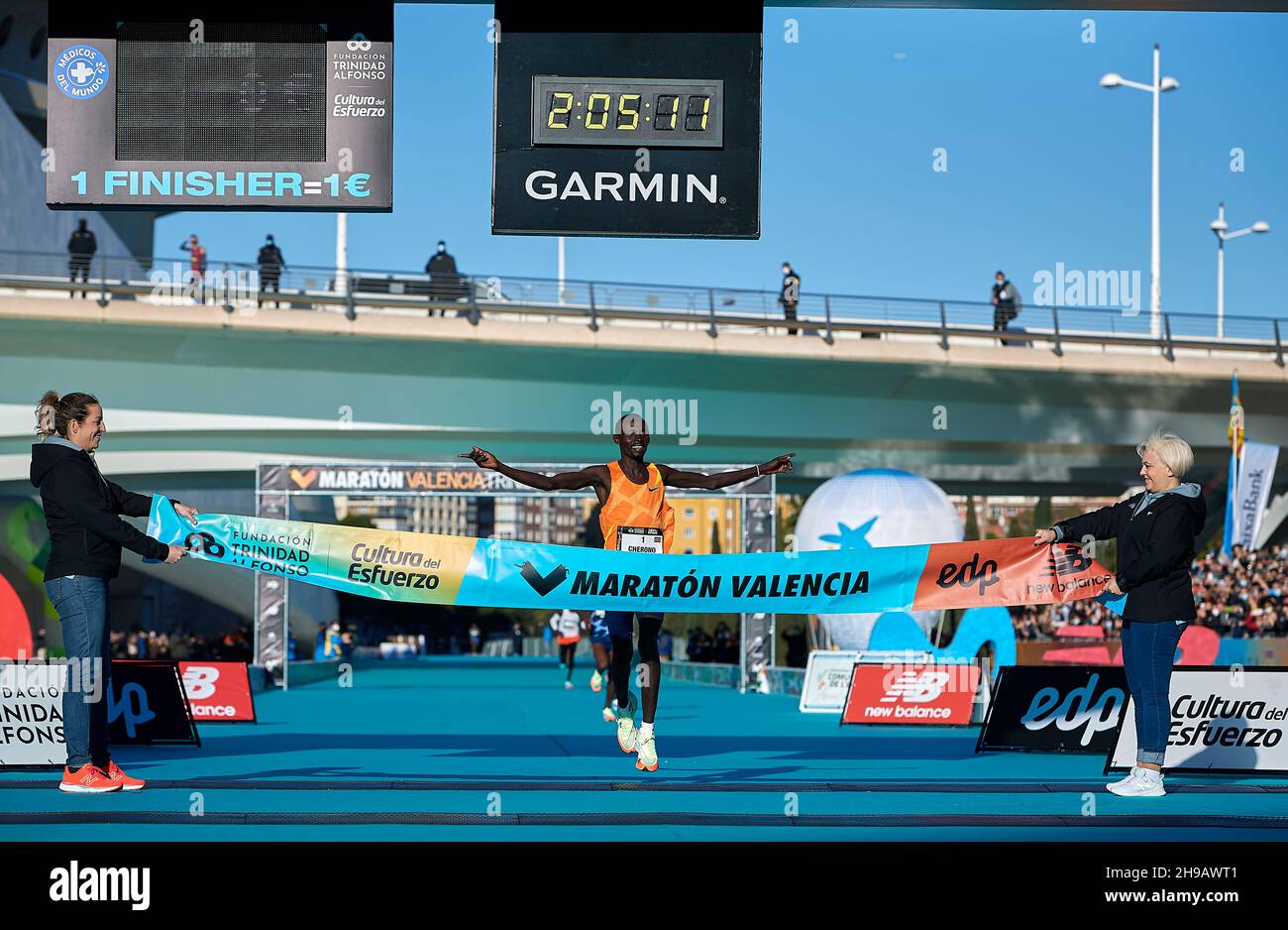 Marathon valencia 2021 Banque de photographies et d’images à haute