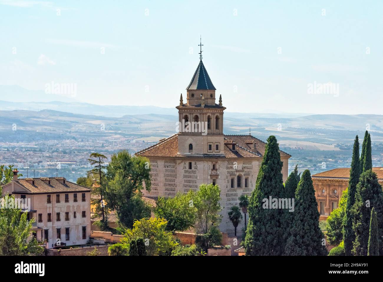 Santa Maria de la Alhambra, Grenade, province de Grenade, Communauté autonome d'Andalousie, Espagne Banque D'Images