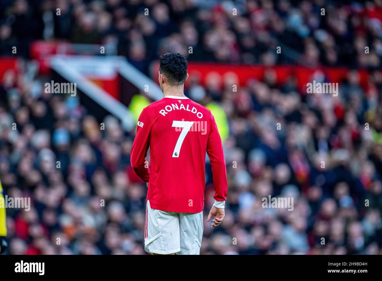 MANCHESTER, ANGLETERRE - 04 DÉCEMBRE : Cristiano Ronaldo lors du match de la première ligue entre Manchester United et Crystal Palace à Old Trafford le 4 décembre 2021 à Manchester, Angleterre Banque D'Images