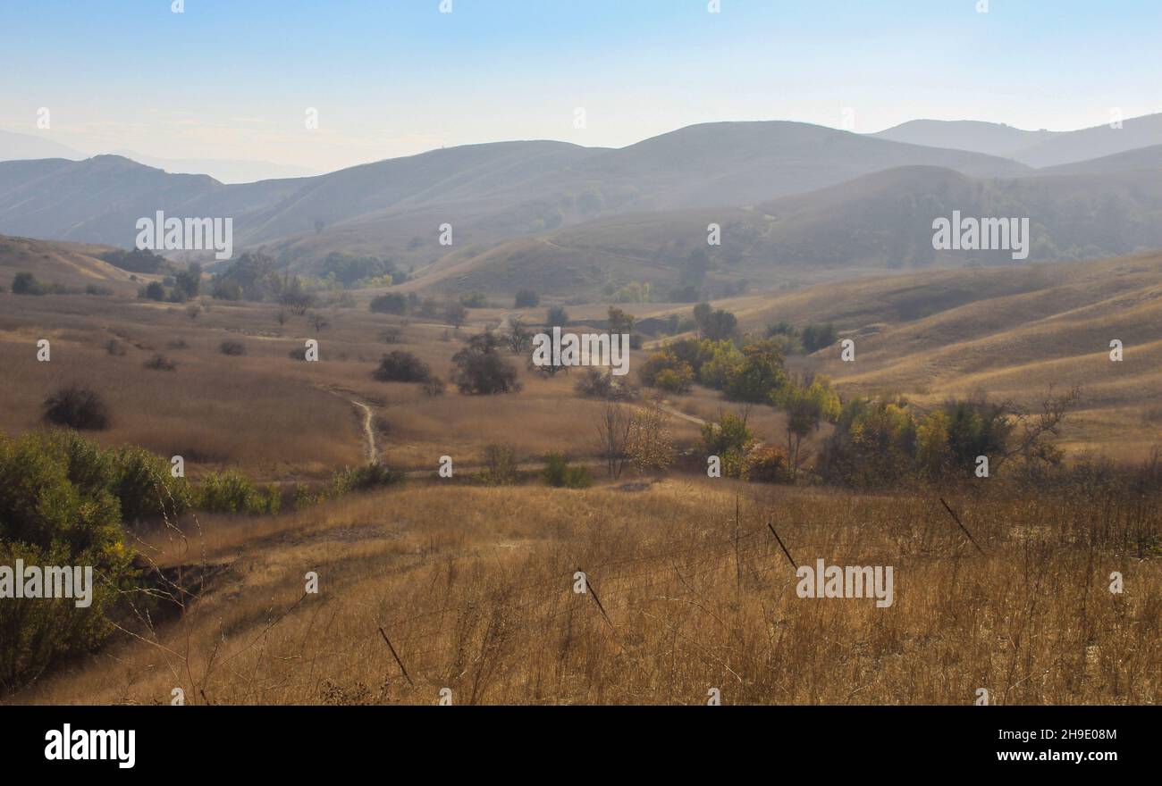 Parc national de Chino Hills, décembre 2021, Californie du Sud Banque D'Images