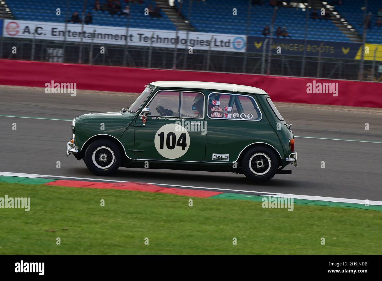Chris Middlehurst, Morris Mini Cooper S, Classic Mini Challenge, une ...