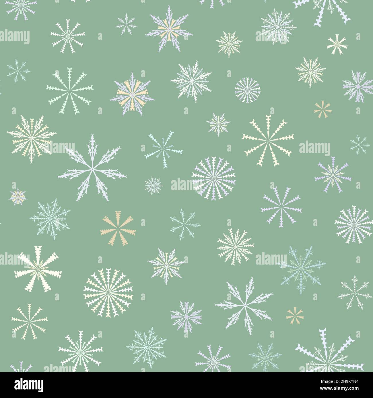 patern flocon de neige Illustration de Vecteur