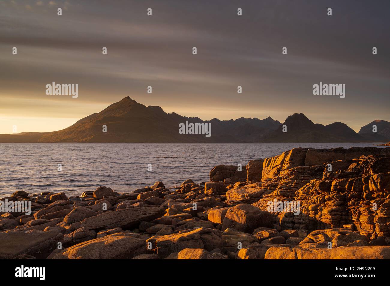 Le Skye Cuillin Banque D'Images